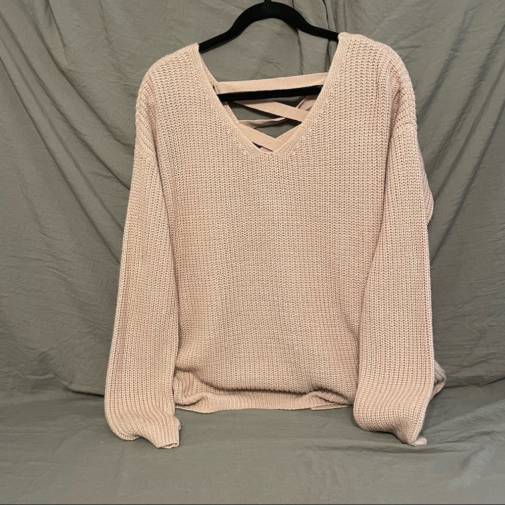 Rue21 Lace-up Sweater